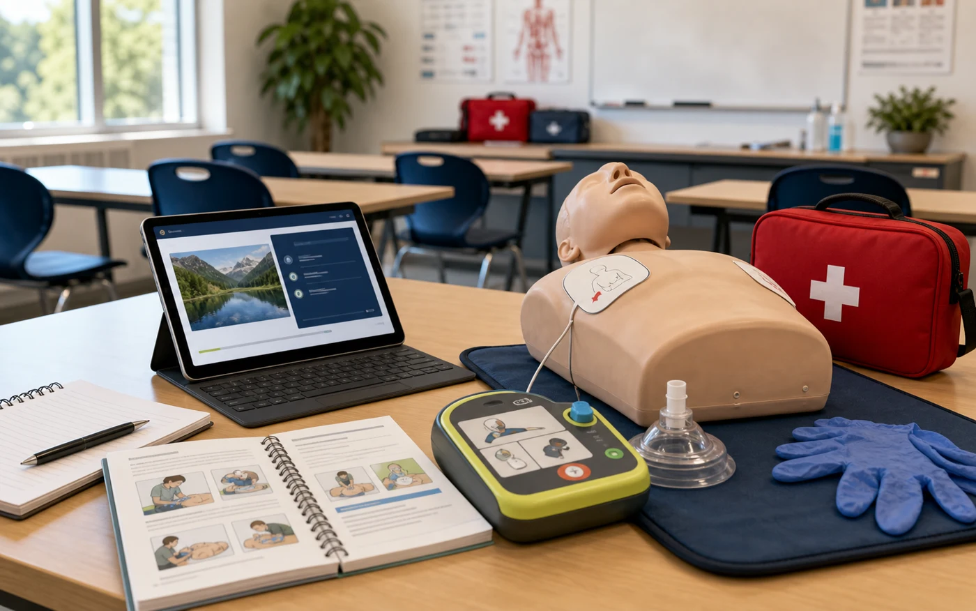 Standard First Aid with CPR-C/AED course