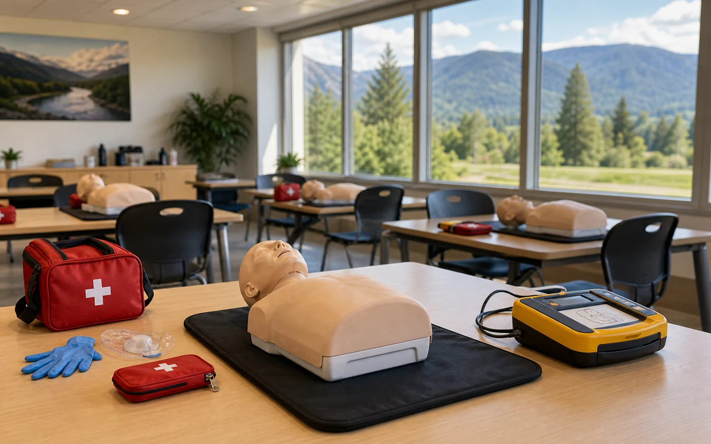 Fraser Valley Safety Training classroom